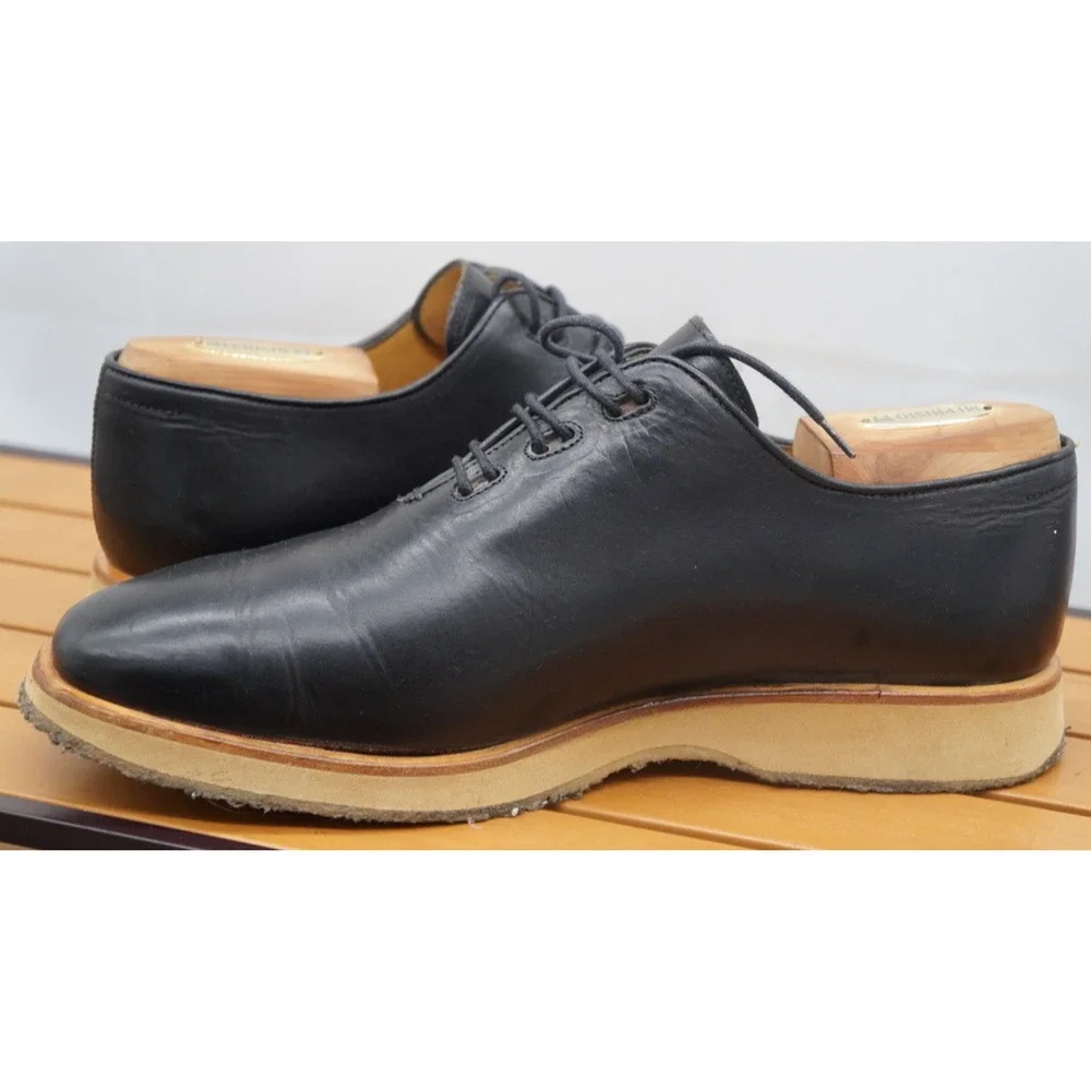 MICHAEL AXEL PARIS Men custom-soled wholecut oxford shoes Size 43.5 US 10.5